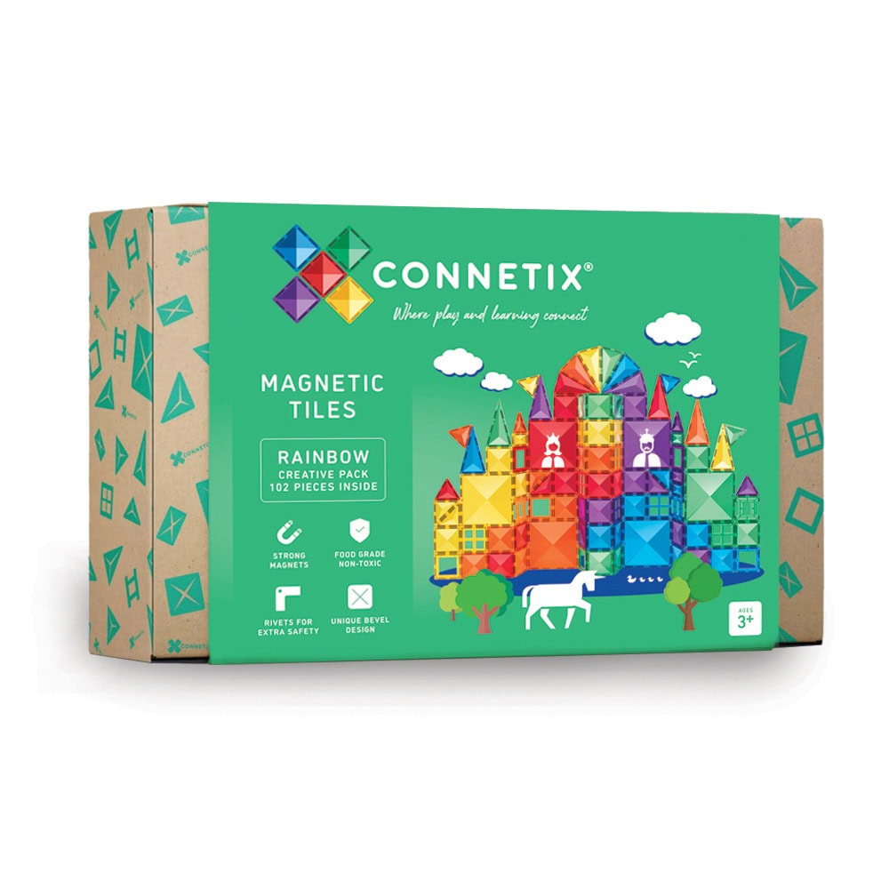 Connetix- Rainbow Creative Pack 102 Pieces