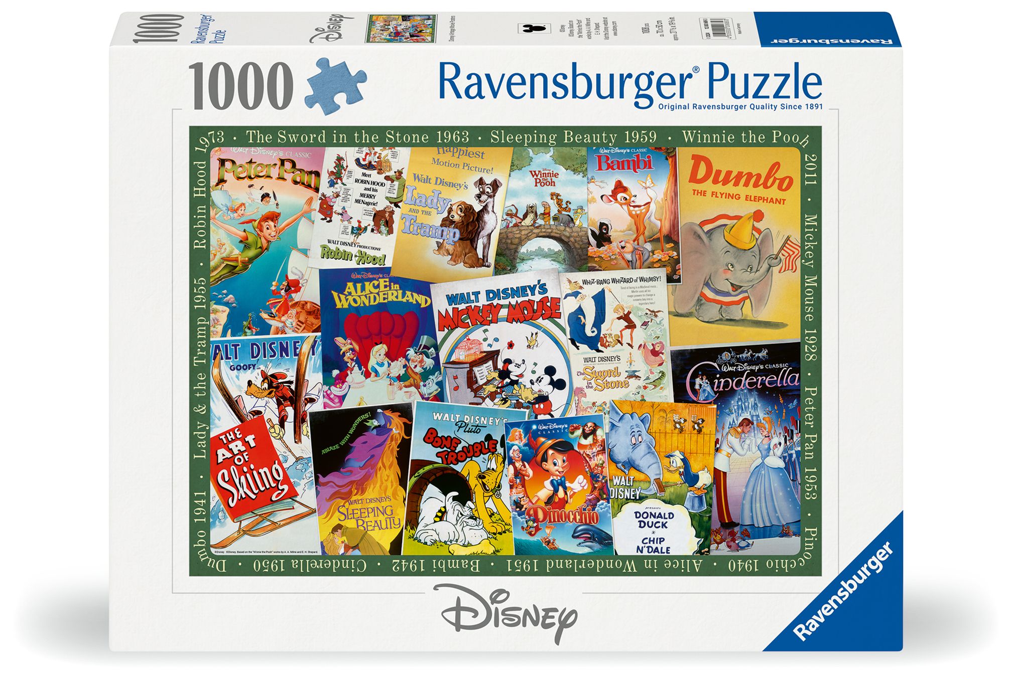 Ravensburger - Puzzle - Disney Vintage