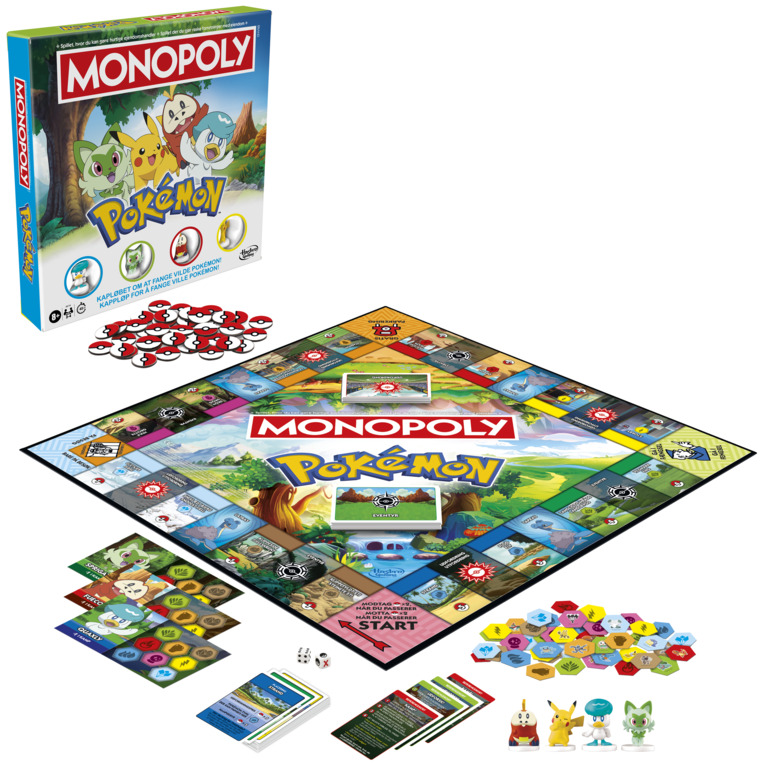 Pokemon - Monopoly (Matador) (DK/NO) (G0716)