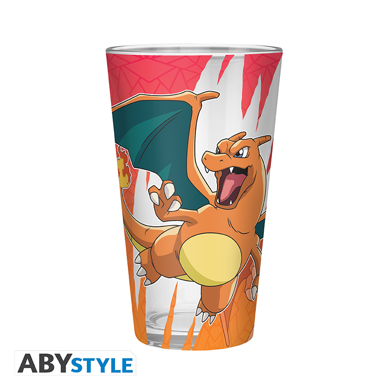 POKEMON Large Glass Premium - Charizard
