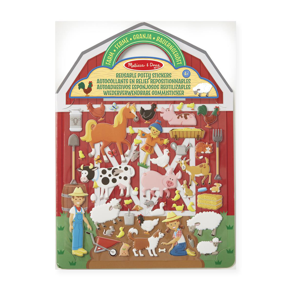 Melissa Doug - Reusable Puffy Stickers
