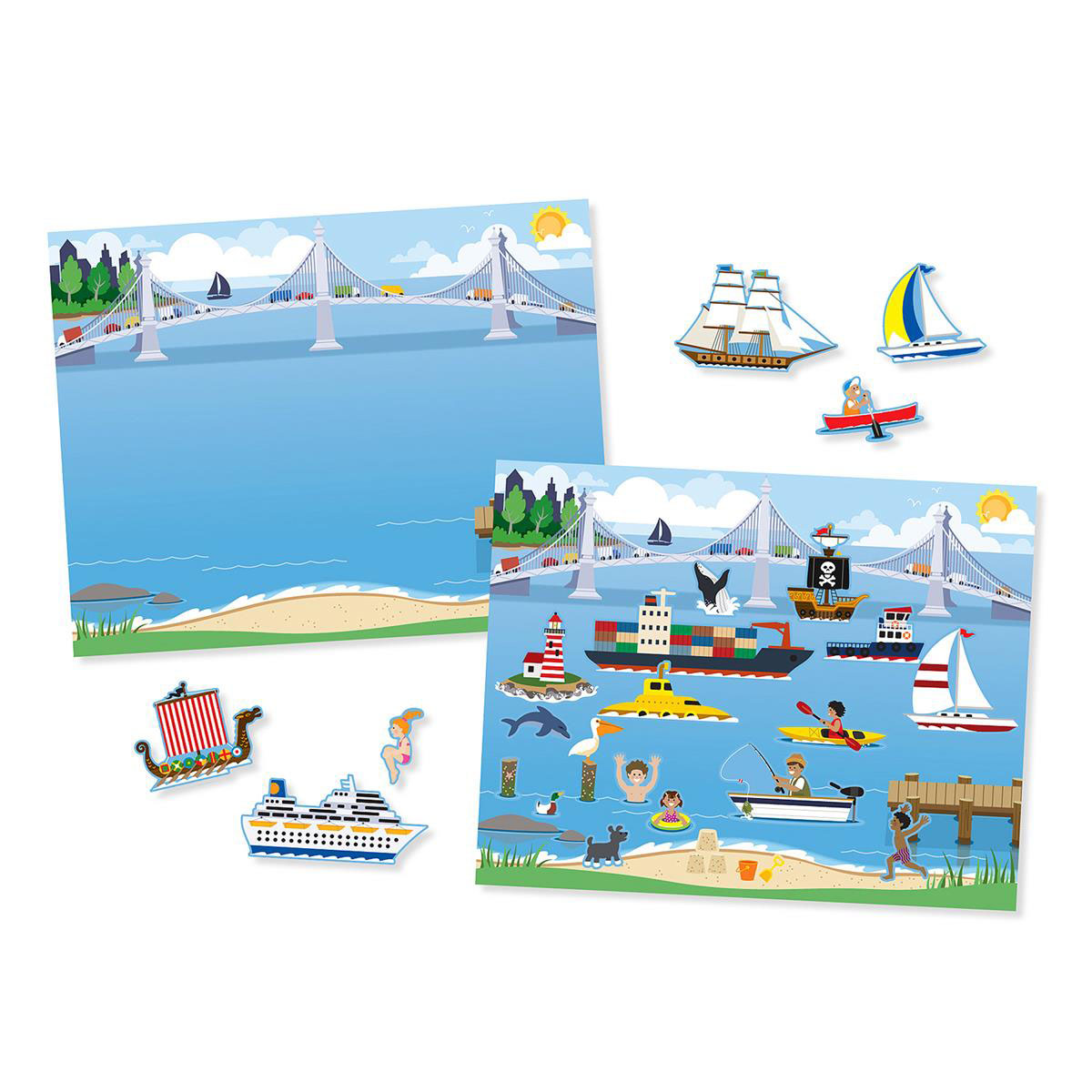 Melissa Doug - Reusable Stickers Pad