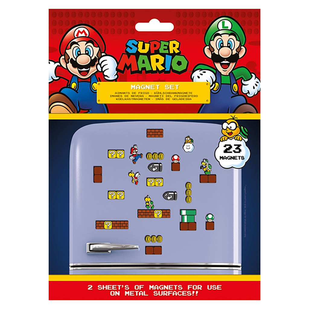 Nintendo - Super Mario Magnet Set