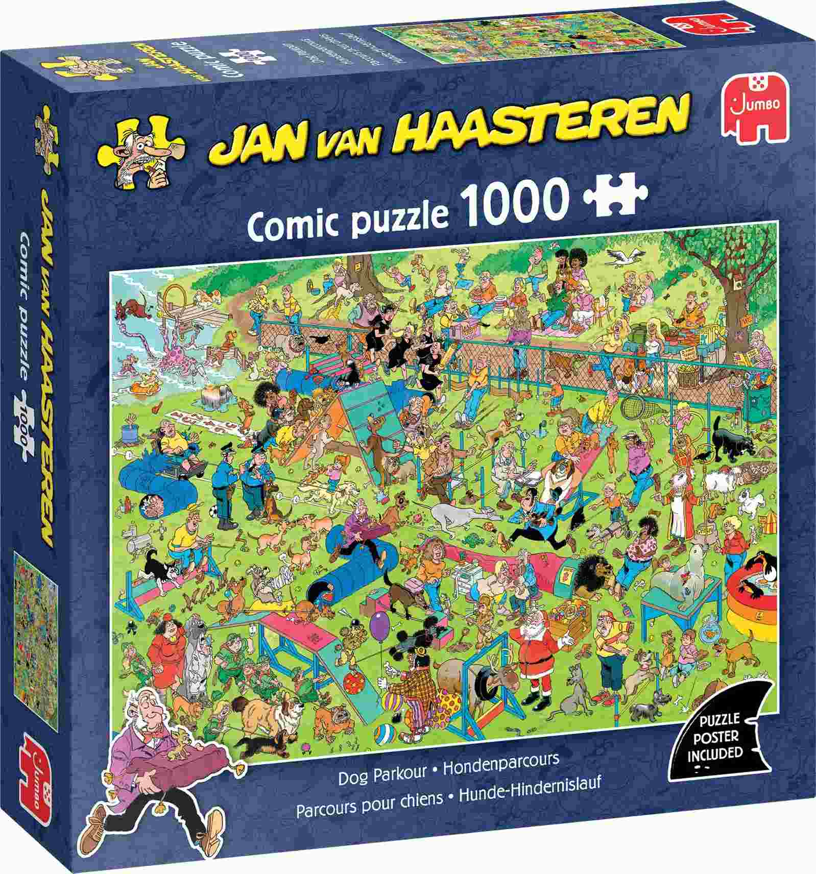 Jan van Haasteren - Dog Parcour