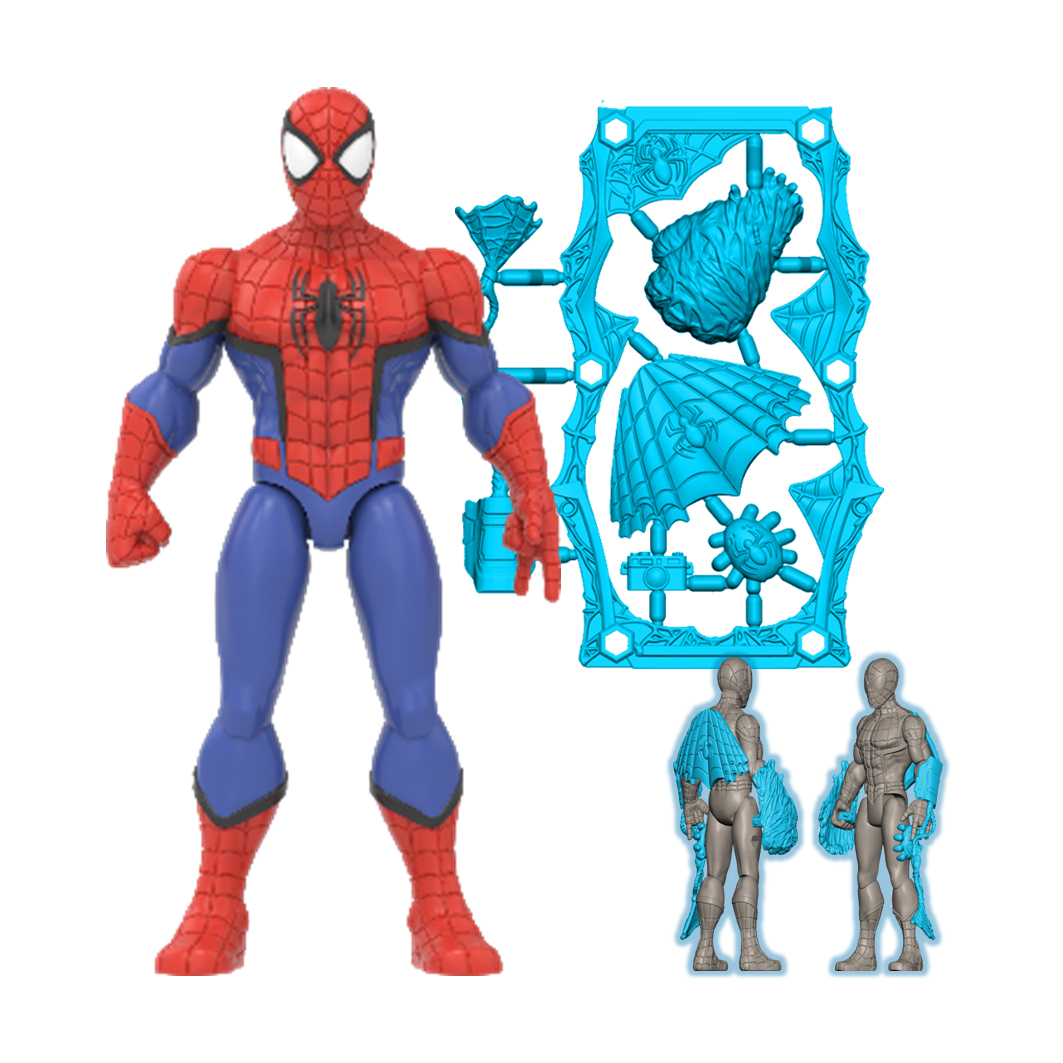Spider-Man - Fig. w/Gear 11 cm