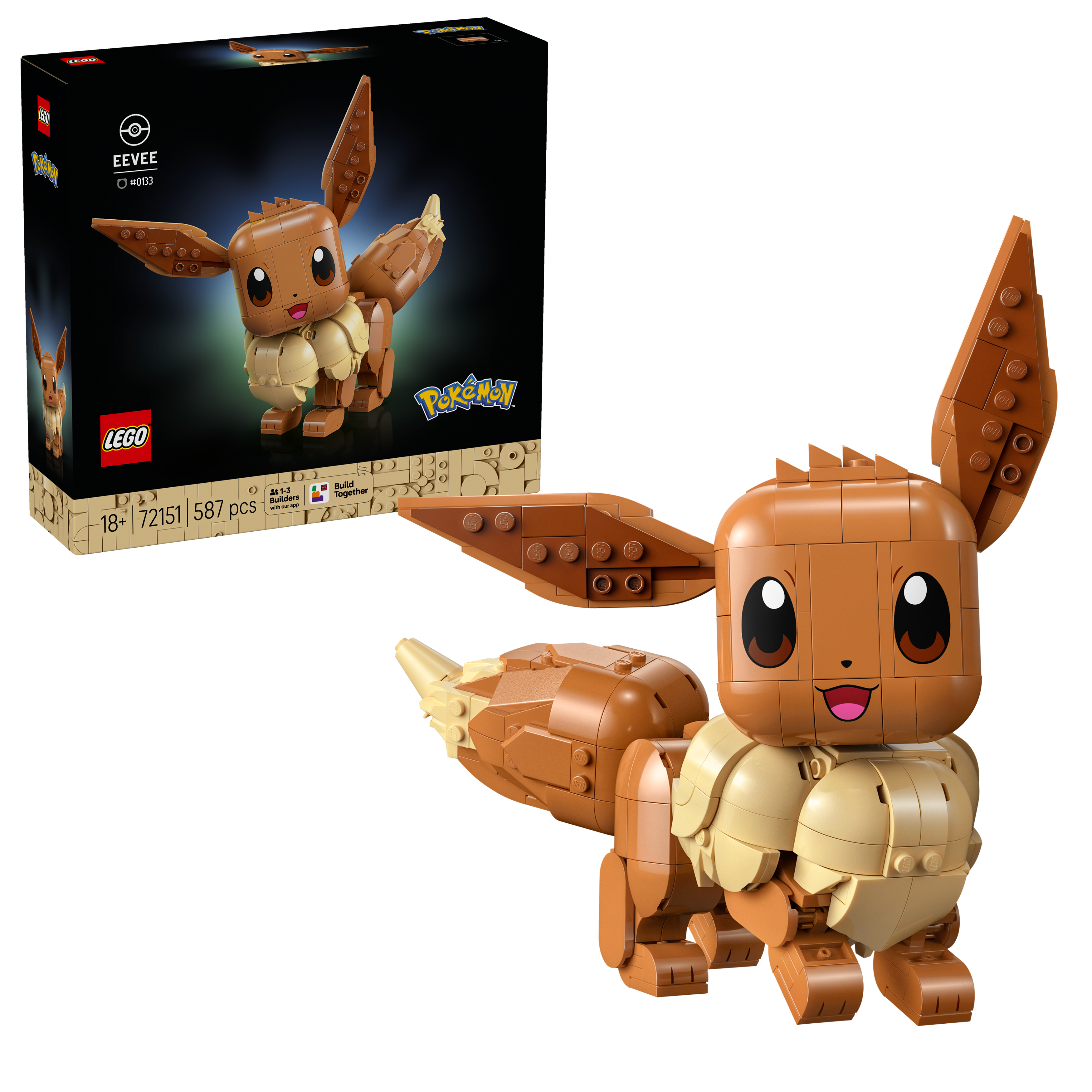 LEGO Pokemon 72151 Eevee (5702018069264) LEGO-72151