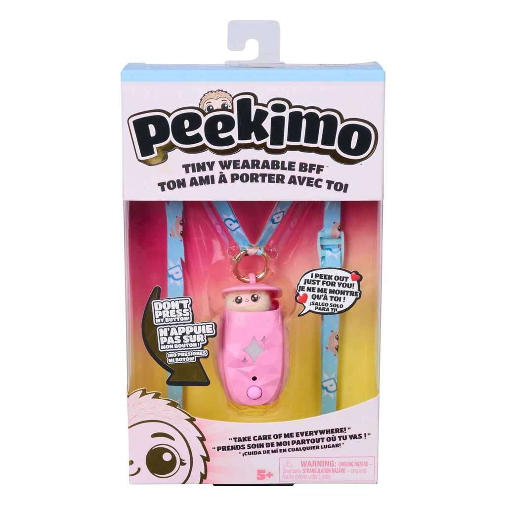 Peekimo - Portable Interactive Pet Pink