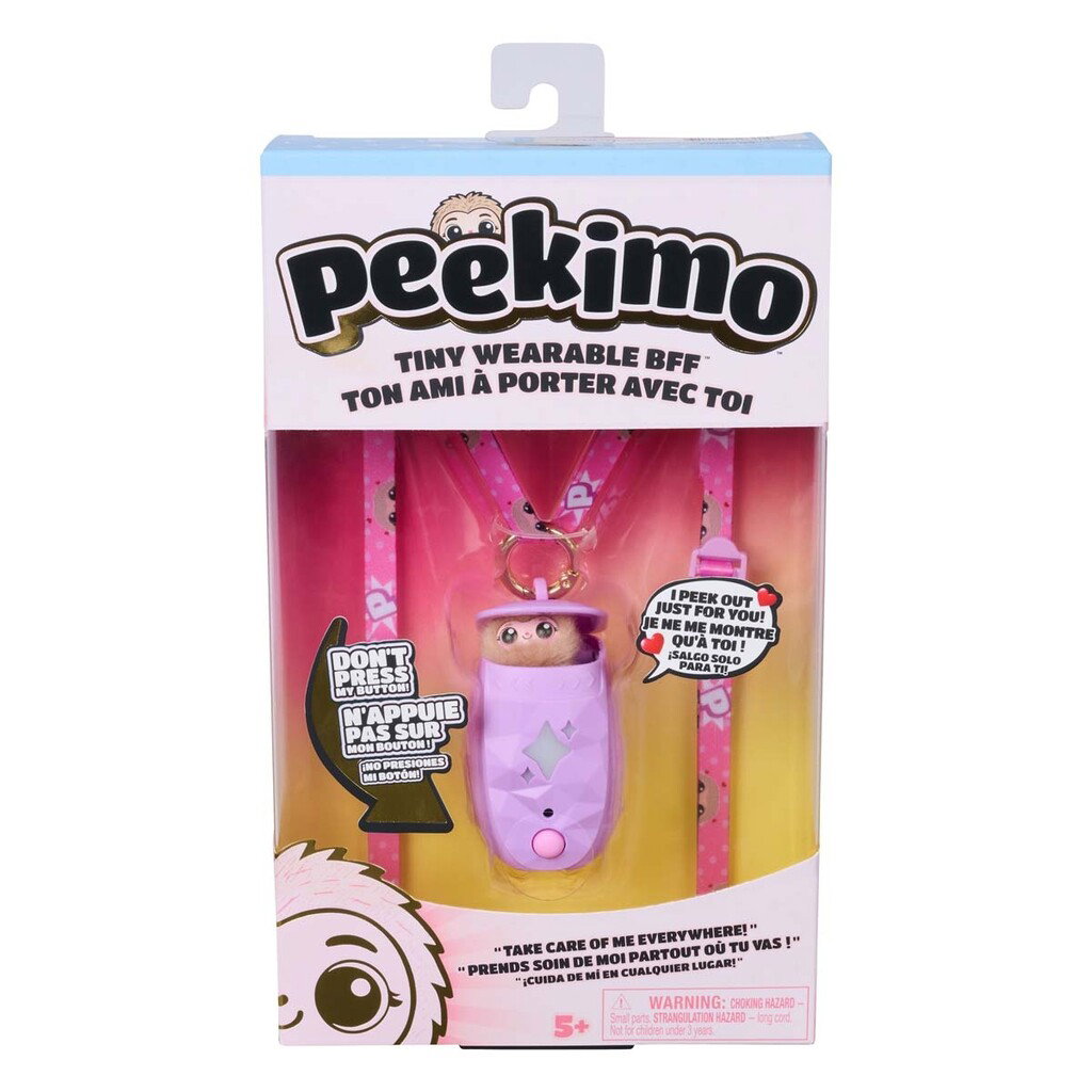 Peekimo - Portable Interactive Pet Purple