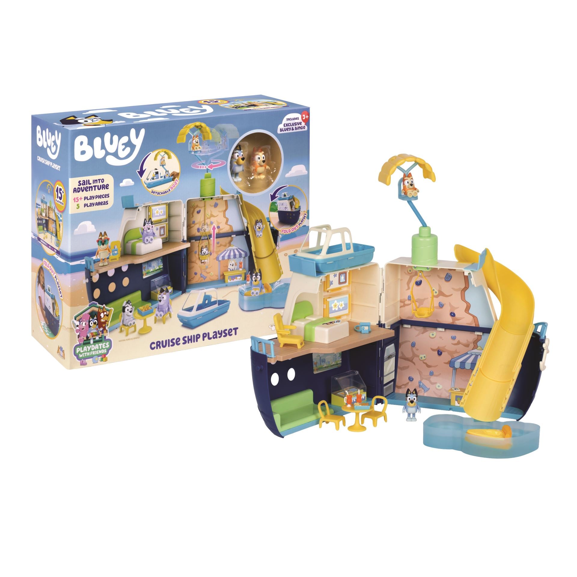 BLUEY - Cruise Ship Playset (90470)