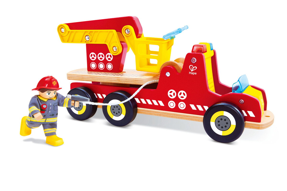 Hape - Fire Truck with Sound