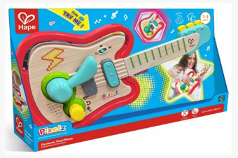 Hape - Pixelz Rainbow Rock Guitar