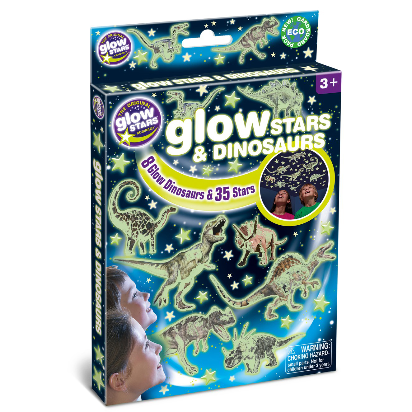 Brainstorm - Glow Stars  Dinosaurs (306-8624)