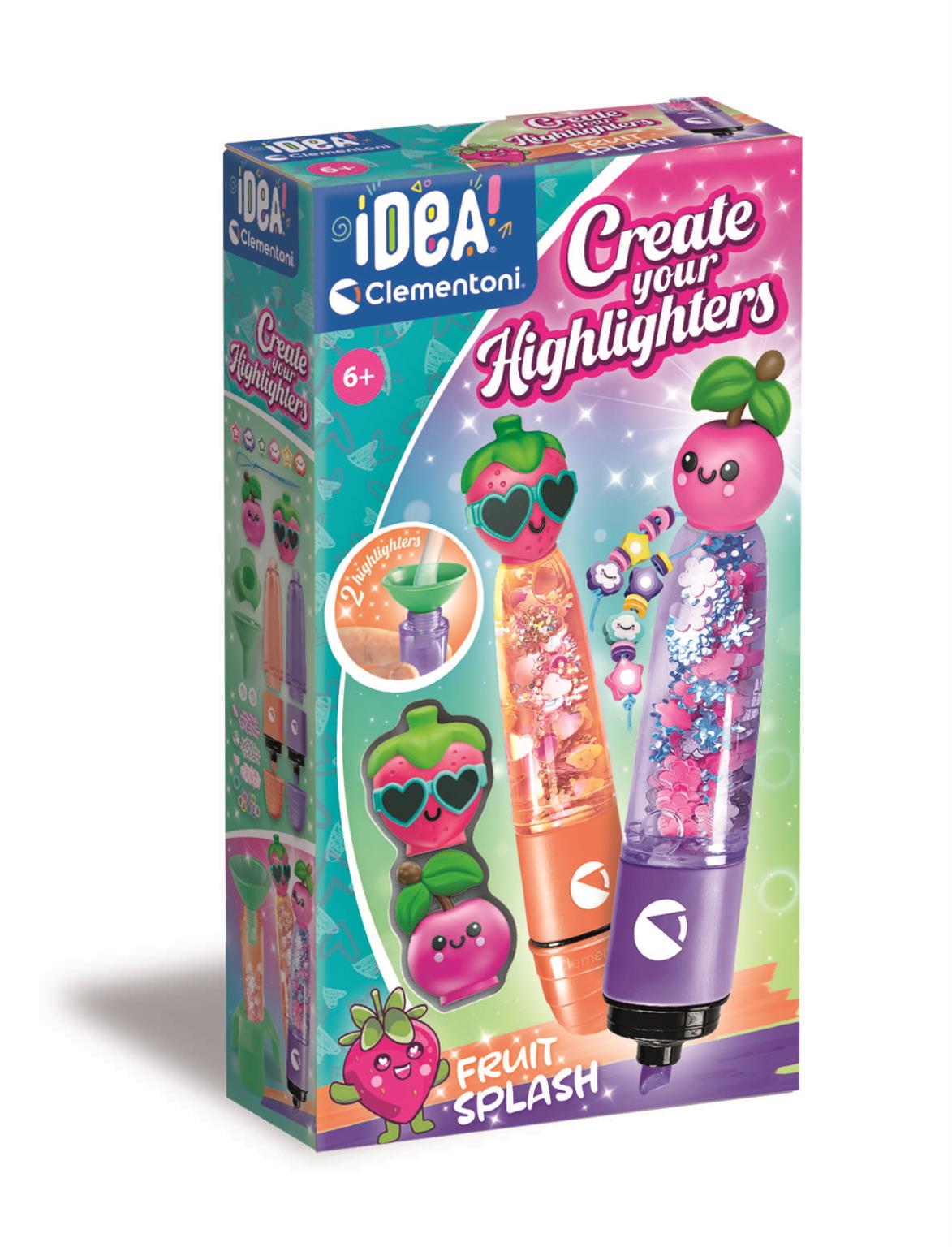 Clementoni - Create Your Highlighters Fruit