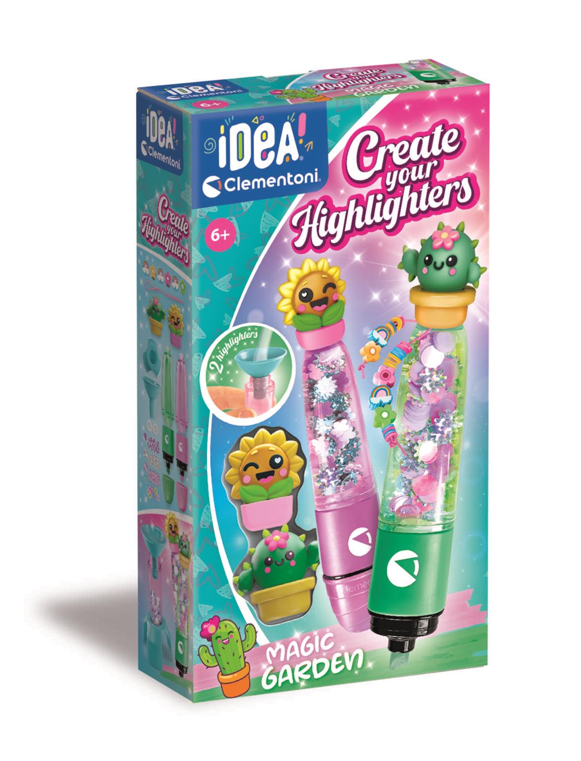 Clementoni - Create Your Highlighters Magic