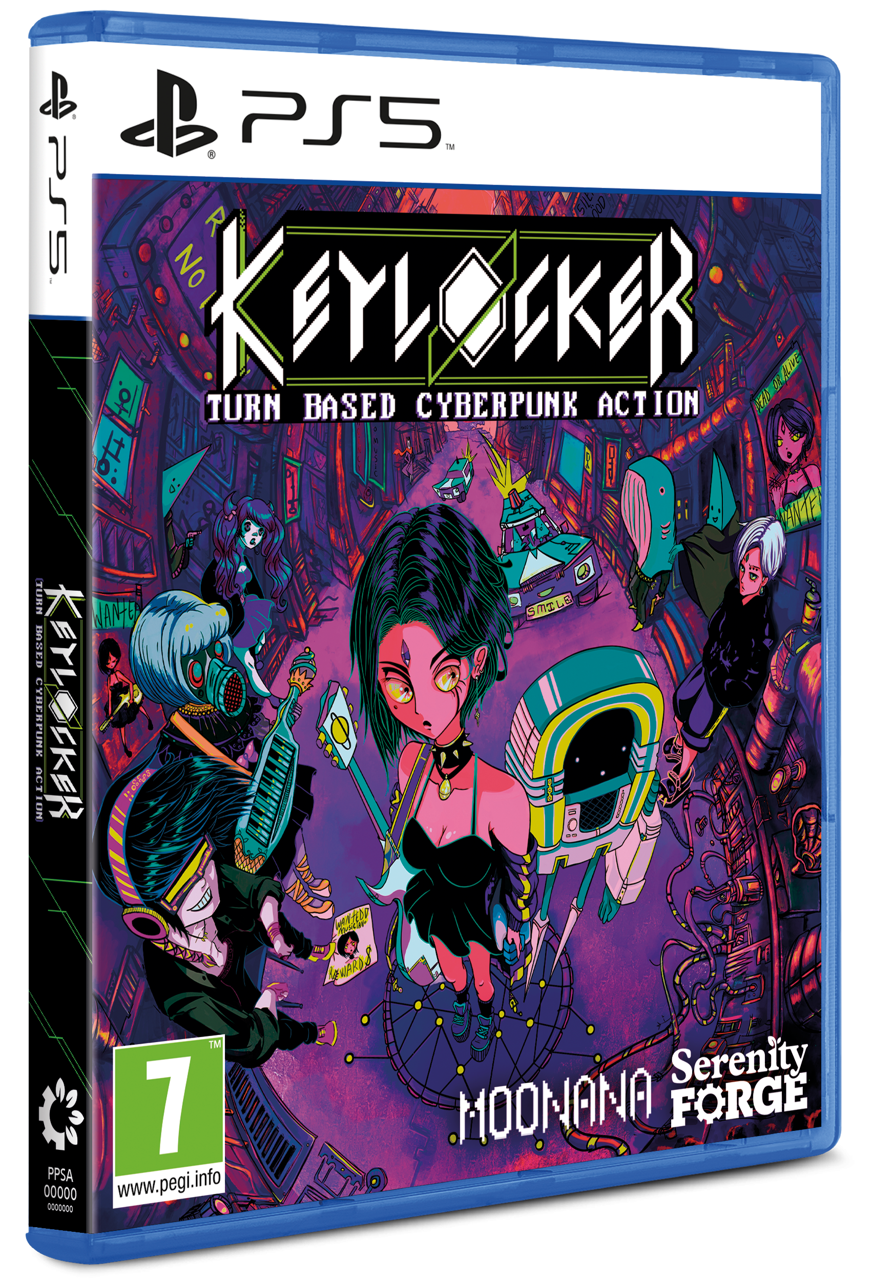 Keylocker - Turn Based Cyberpunk Action