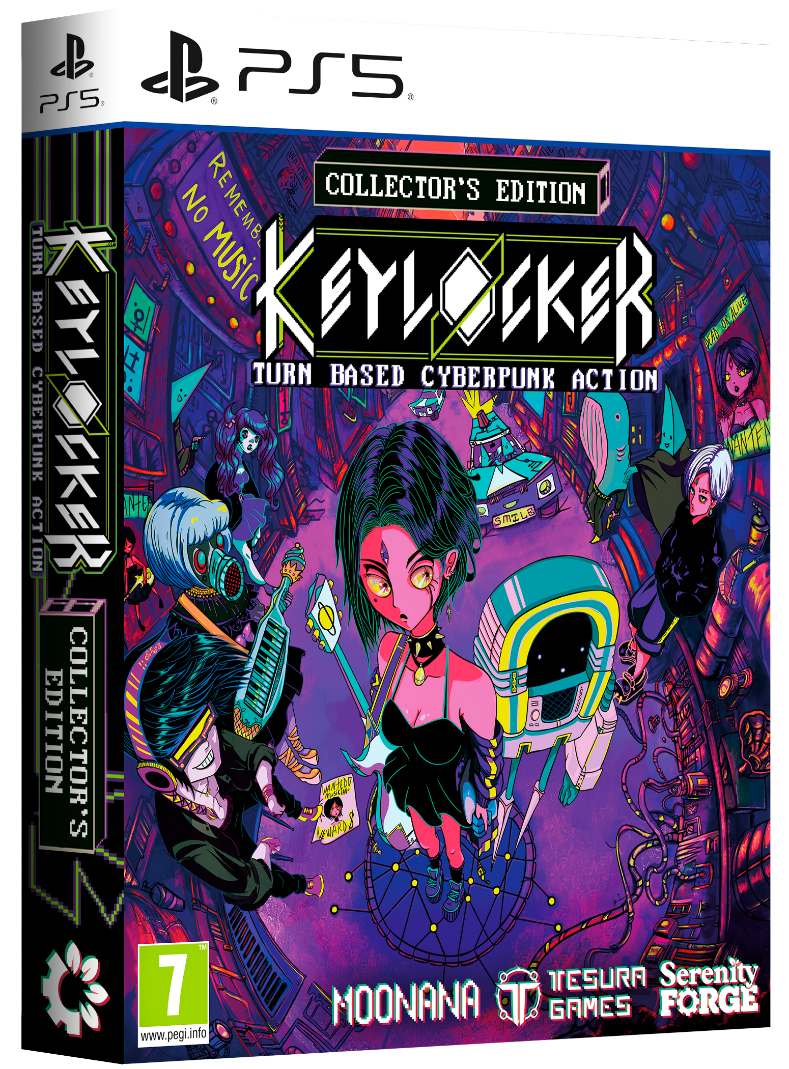 Keylocker - Turn Based Cyberpunk Action