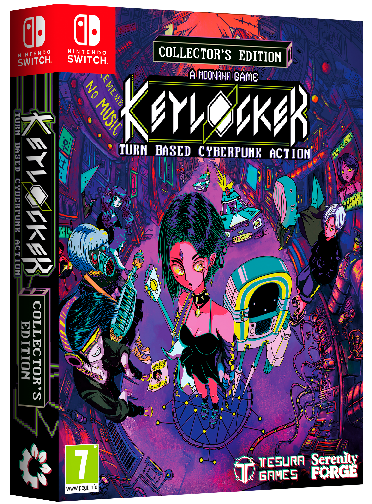 Keylocker - Turn Based Cyberpunk Action