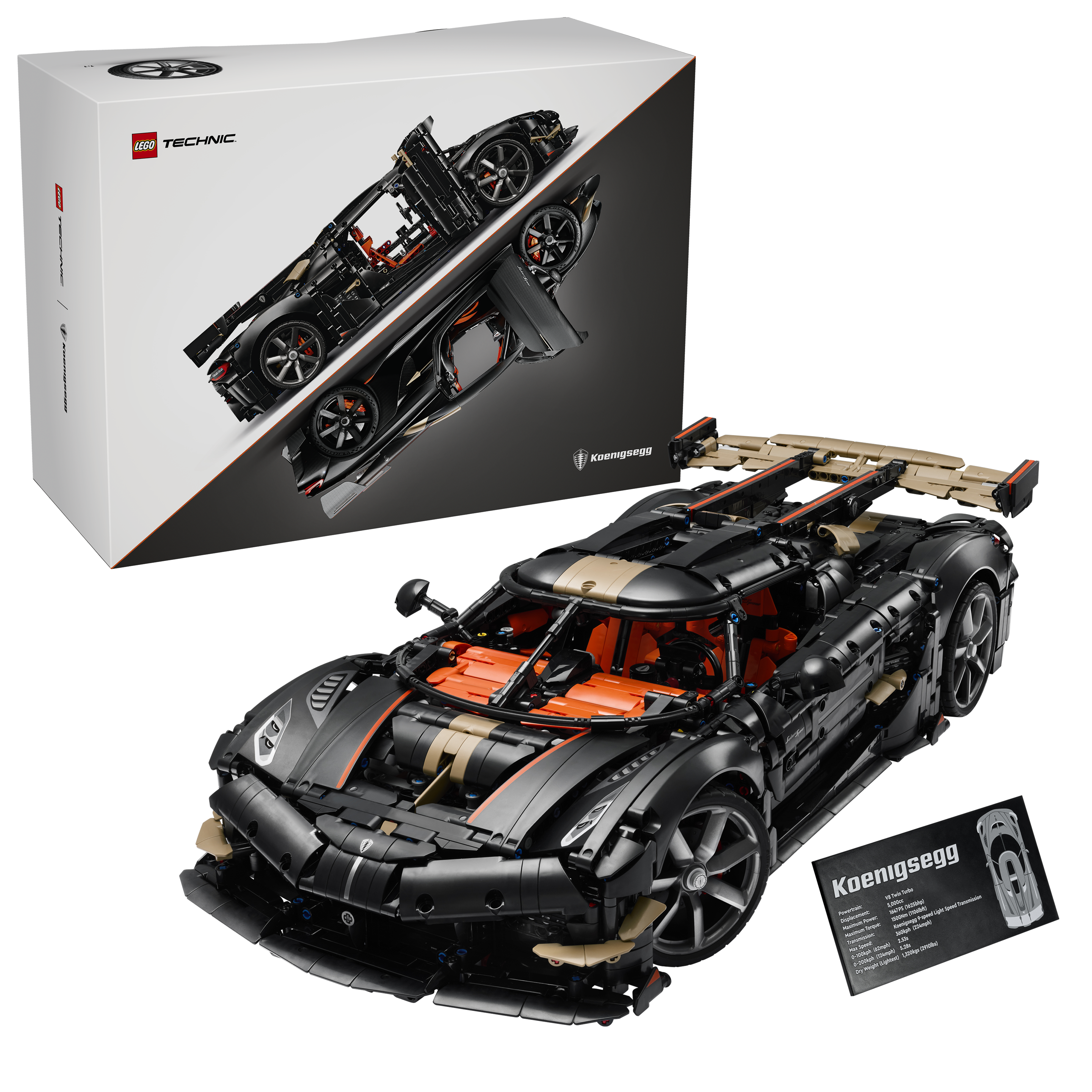 LEGO - Technic - Koenigsegg Sadair`s