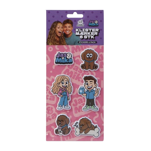 FIRSTGRADE - JasMika Stickers 6 pcs