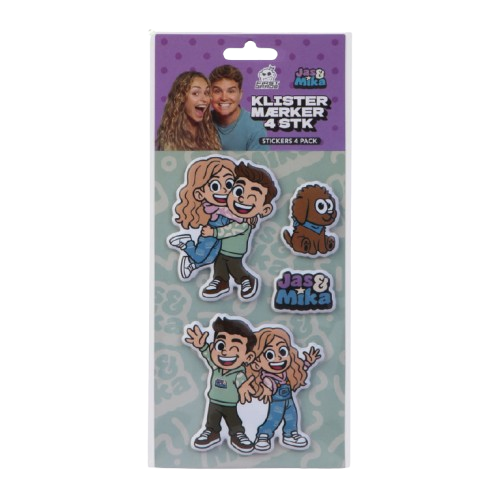 FIRSTGRADE - JasMika Stickers 4 pcs