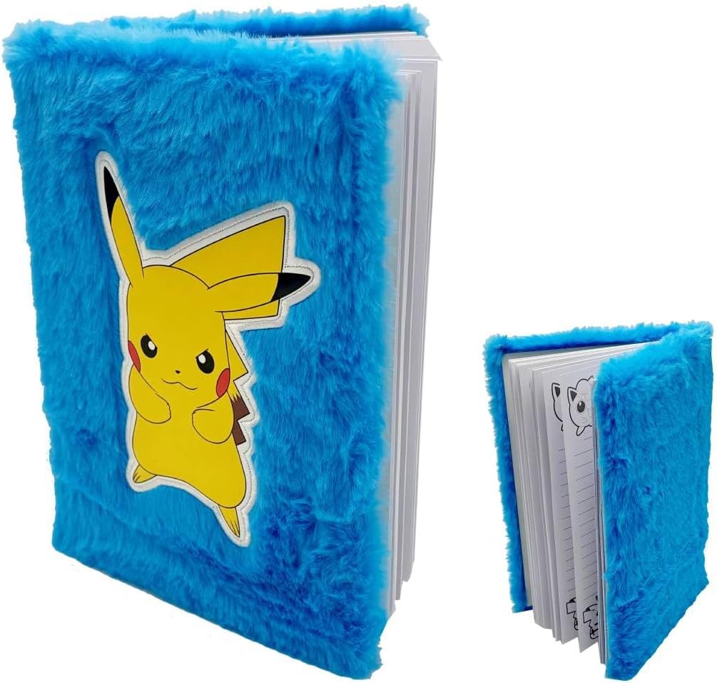 Pokemon - Plush Notebook - Pikachu