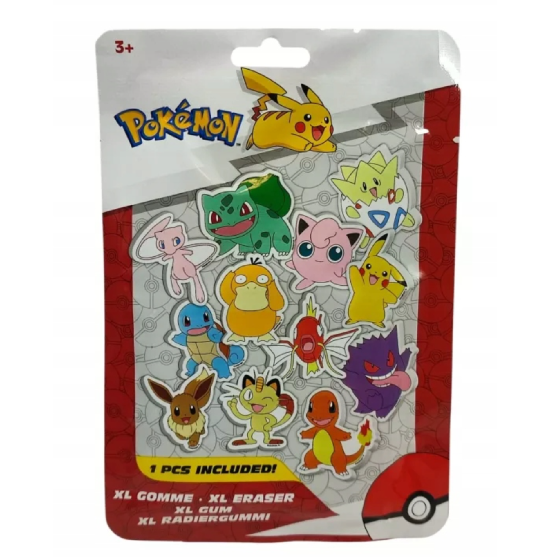 Pokemon - XXL Eraser 3701638729376 (3701638729376)