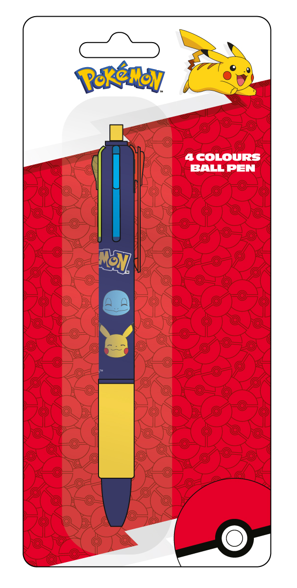 Pokemon - 4-in-1 Ballpoint Pen 3700516305787