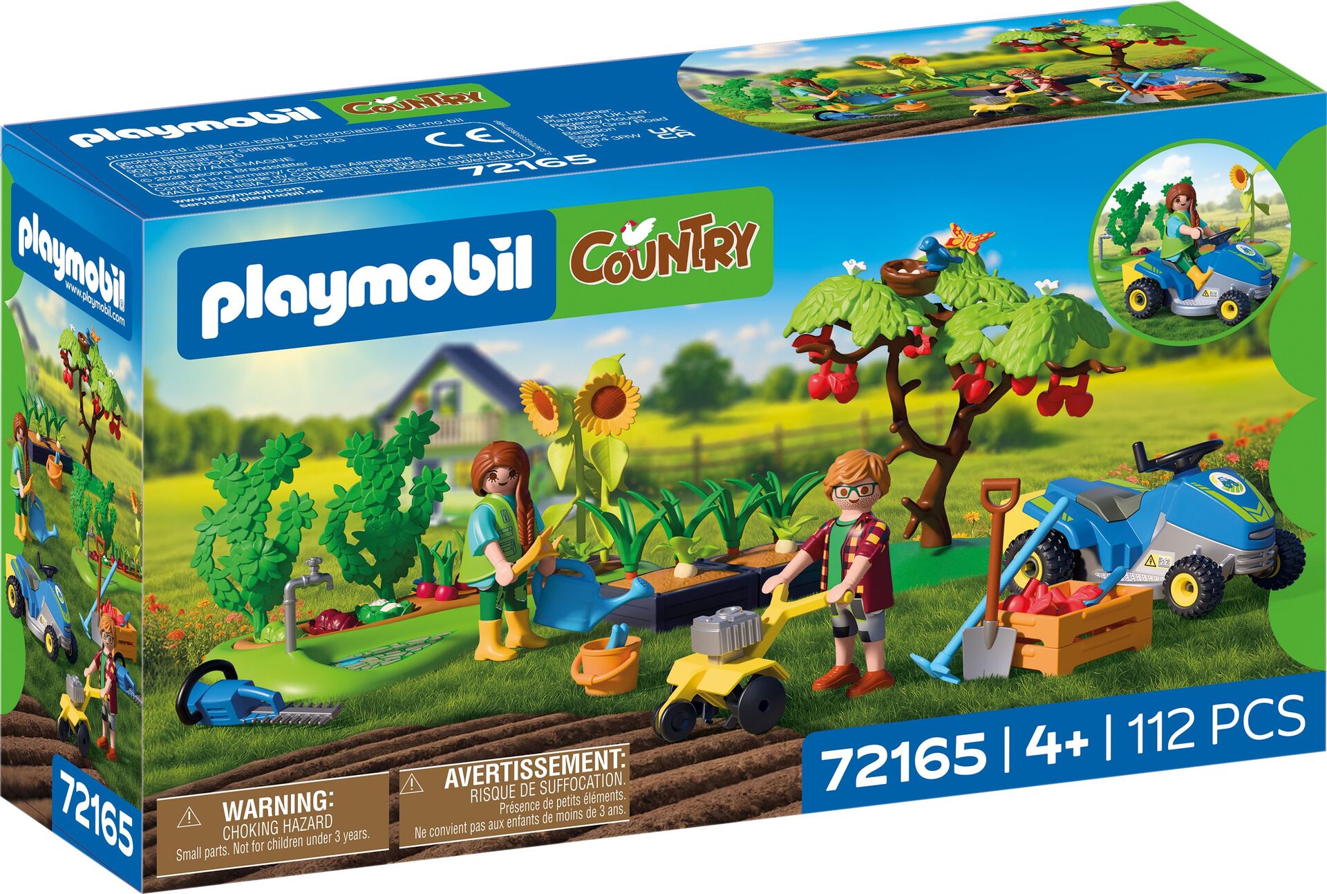 PLAYMOBIL - Idyllic Vegetable Garden (72165)