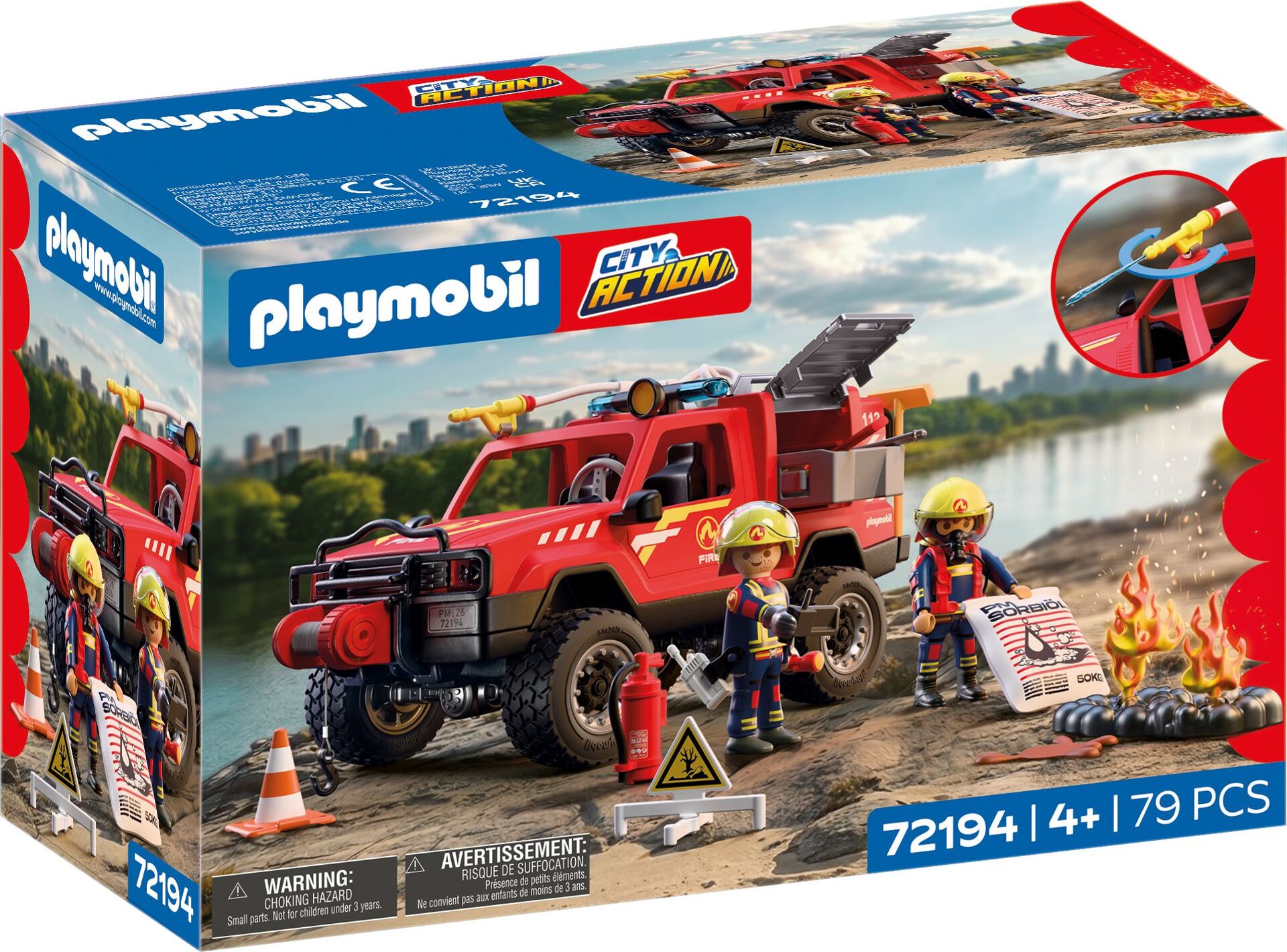 PLAYMOBIL - Fire Pickup Truck (72194)