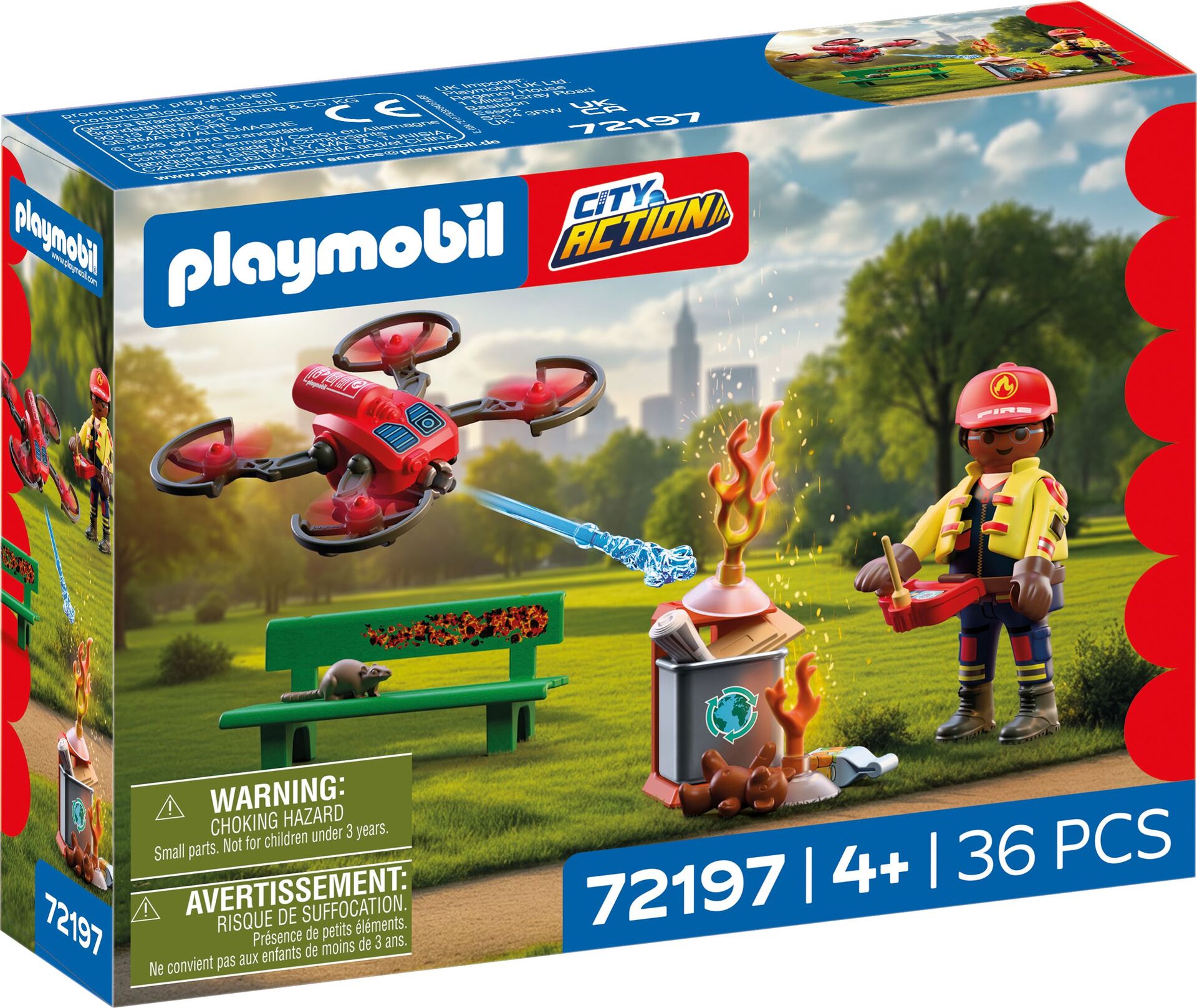 PLAYMOBIL - Firefighting Drone (72197) 72197