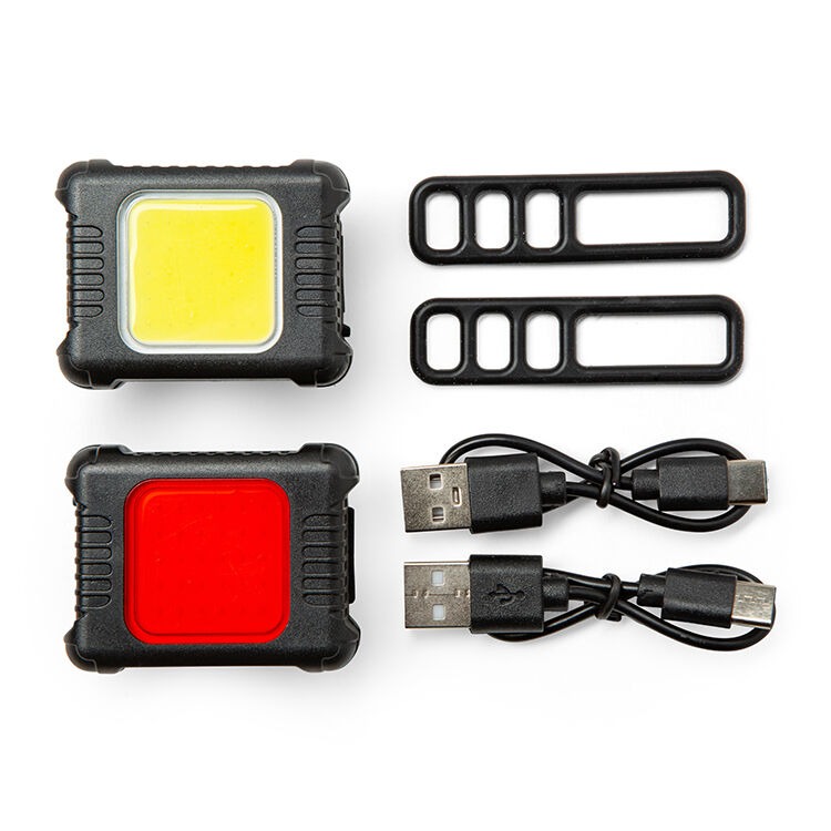 Kikkerland - Rechargeable Bike Lights -