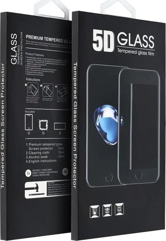 5D Full Glue Tempered Glass -