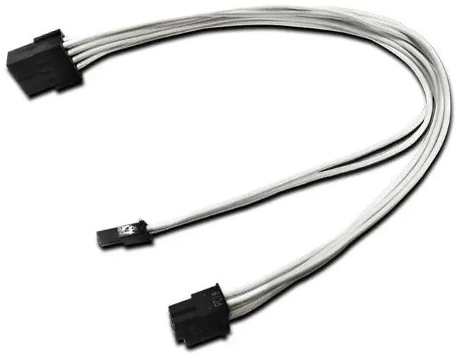 Nanoxia Kabel PCIe 6+2Pin przedluzenie 30cm