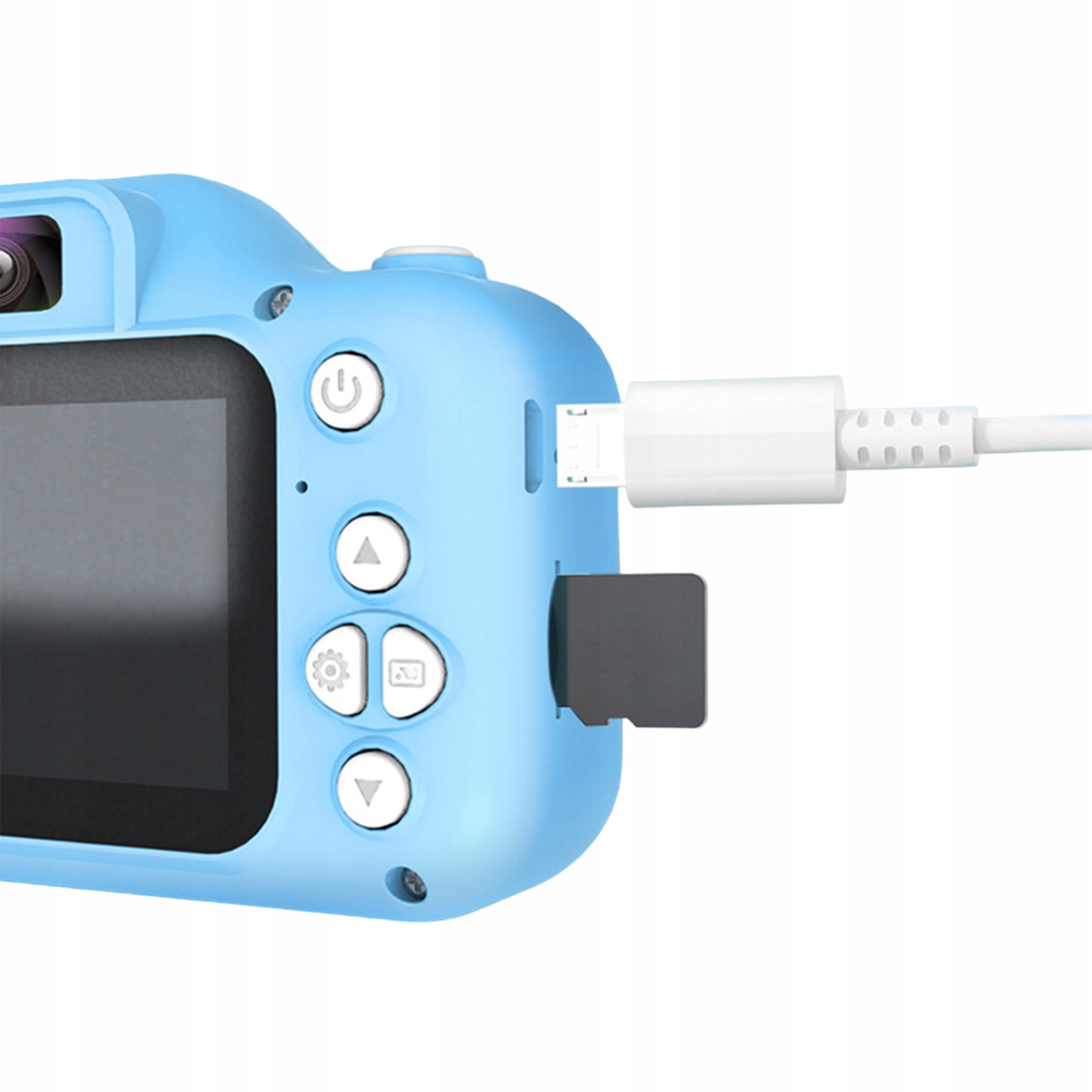 Aparat fotograficzny dla dzieci niebieski kot C016-BC (5901741420117) Viedais pulkstenis, smartwatch Aparat fotograficzny dla dzieci niebieski kot C016-BC (5901741420117) Viedais pulkstenis, smartwatch