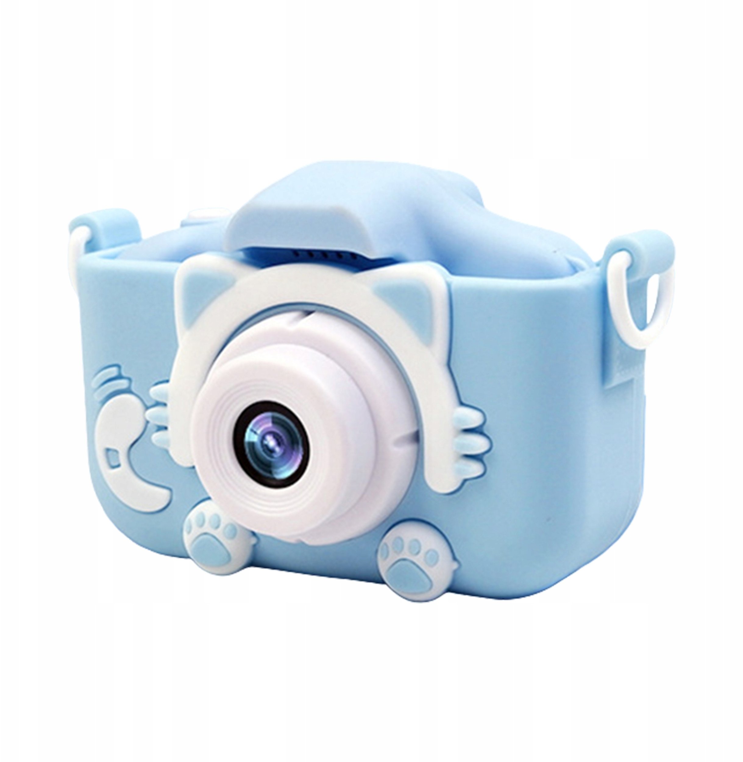 Aparat fotograficzny dla dzieci niebieski kot C016-BC (5901741420117) Viedais pulkstenis, smartwatch Aparat fotograficzny dla dzieci niebieski kot C016-BC (5901741420117) Viedais pulkstenis, smartwatch