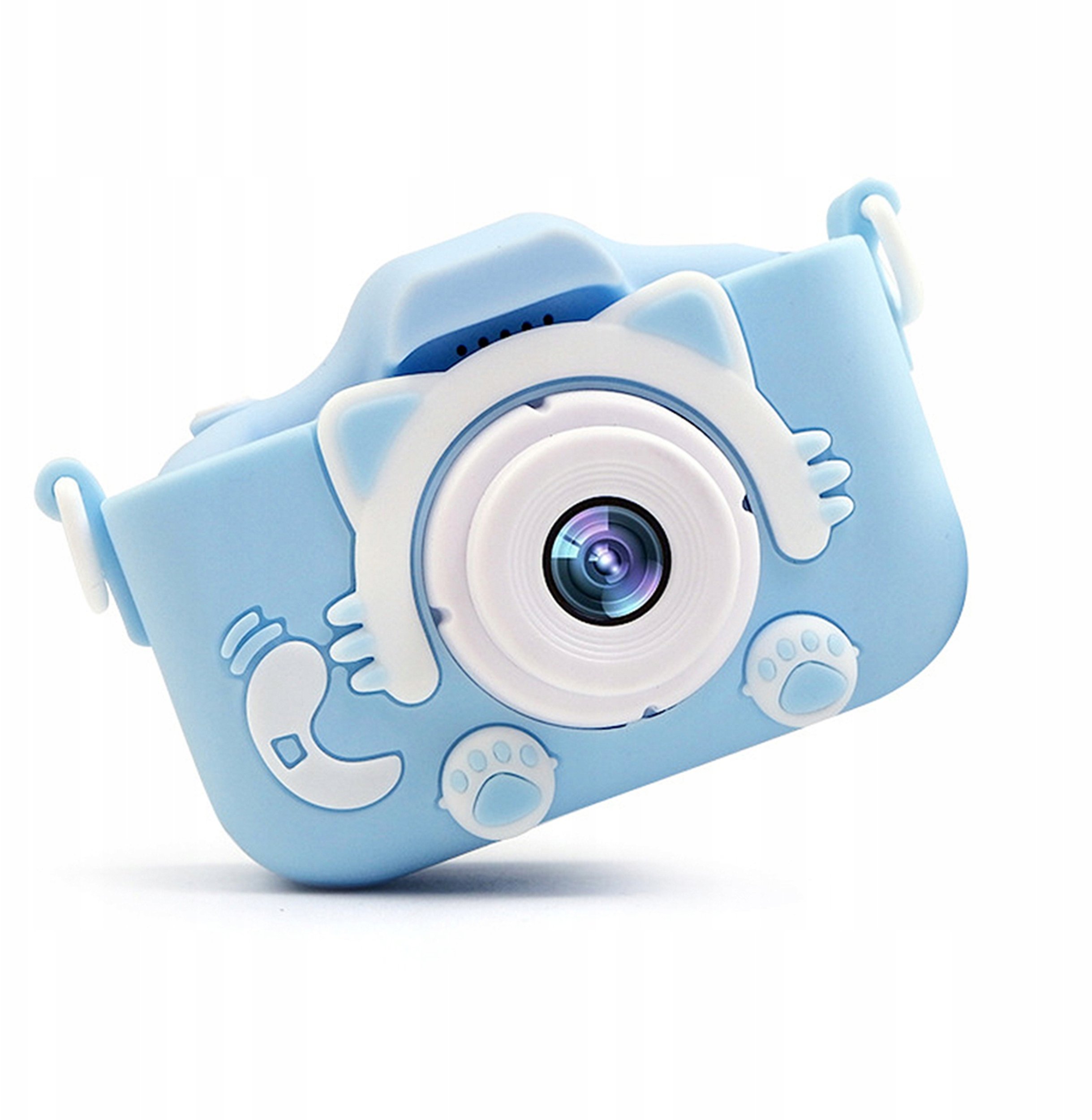 Aparat fotograficzny dla dzieci niebieski kot C016-BC (5901741420117) Viedais pulkstenis, smartwatch Aparat fotograficzny dla dzieci niebieski kot C016-BC (5901741420117) Viedais pulkstenis, smartwatch