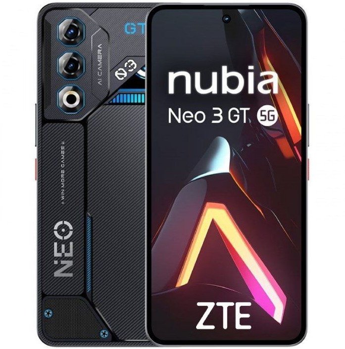 MOBILE PHONE NEO 3 GT 5G/12/256GB GRAY NUBIA Mobilais Telefons MOBILE PHONE NEO 3 GT 5G/12/256GB GRAY NUBIA Mobilais Telefons