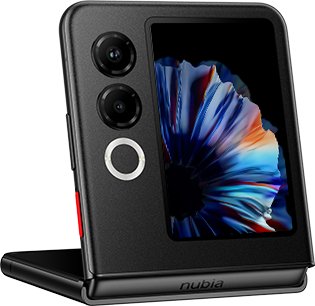 Nubia Flip 2 5G /8GB / 256GB / Night Black 123447101014 (6902176137198) Mobilais Telefons Nubia Flip 2 5G /8GB / 256GB / Night Black 123447101014 (6902176137198) Mobilais Telefons
