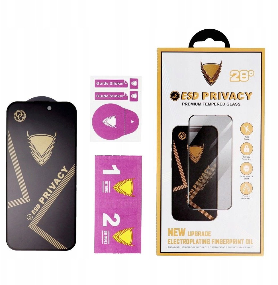 Szklo Hartowane OG 6D Premium Privacy Glass - do Xiaomi Redmi Note 13 4G czarny 15519146 (5903396294594) aizsardzība ekrānam mobilajiem telefoniem Szklo Hartowane OG 6D Premium Privacy Glass - do Xiaomi Redmi Note 13 4G czarny 15519146 (5903396294594) aizsardzība ekrānam mobilajiem telefoniem