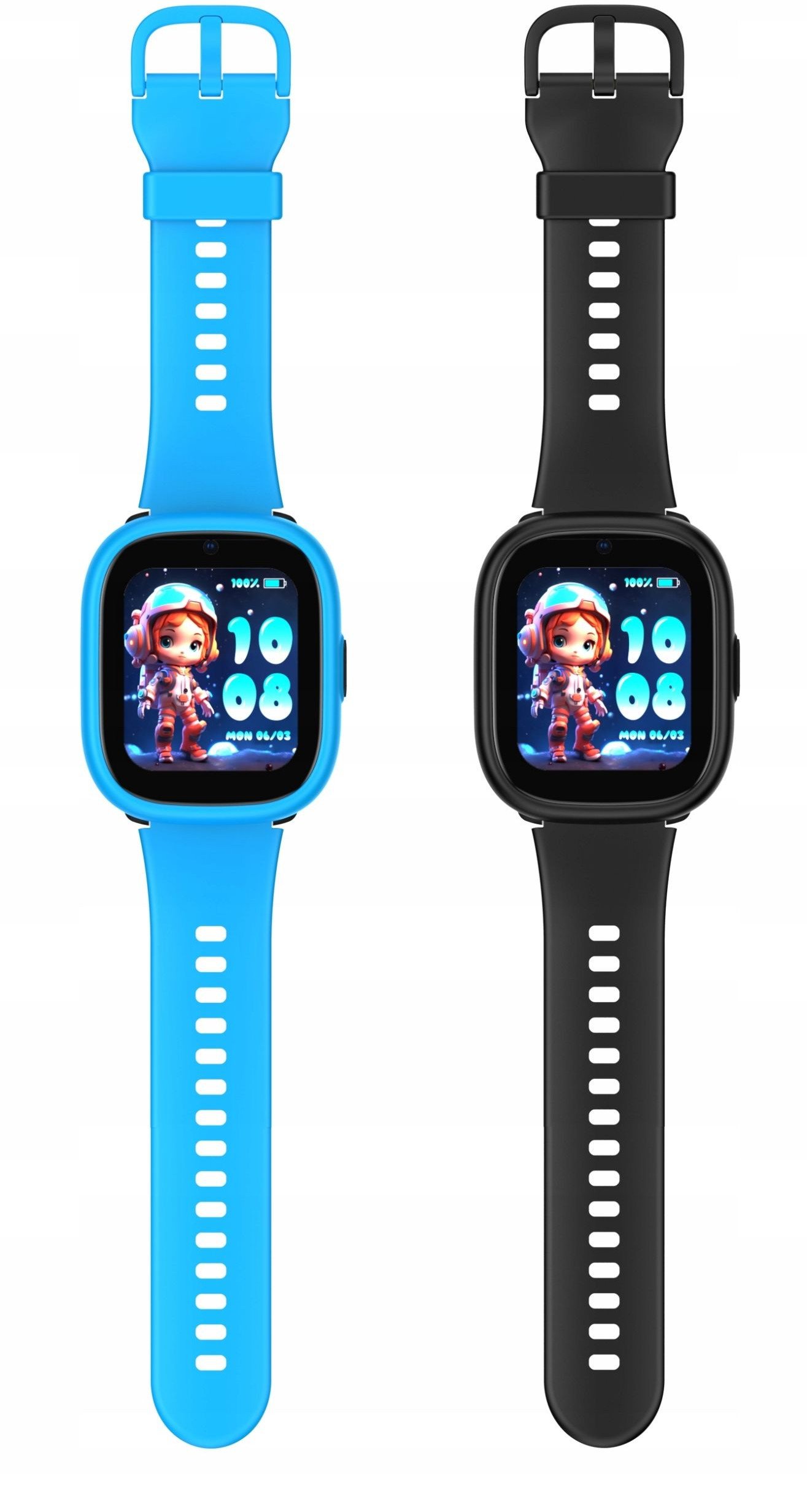 Zegarek Smartwatch Gps Wifi 4g Sim Sos Dla Dziecka / Kidoboo / K3 Watchme Gen2 / Kblgk3g2bb / Niebieski / Czarny SB10608 (5904647829831) Viedais pulkstenis, smartwatch