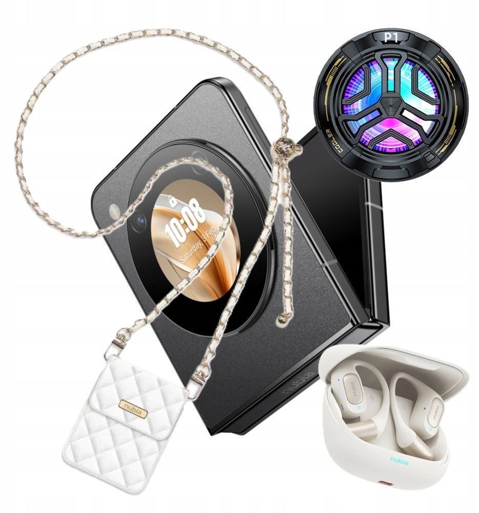 Smartfon Nubia Bundle Nubia Flip (Black)