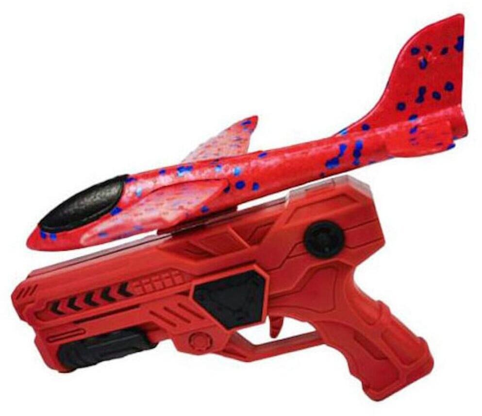 Zabawki Kiddyz Styrofoam Airplane Gun Launcher