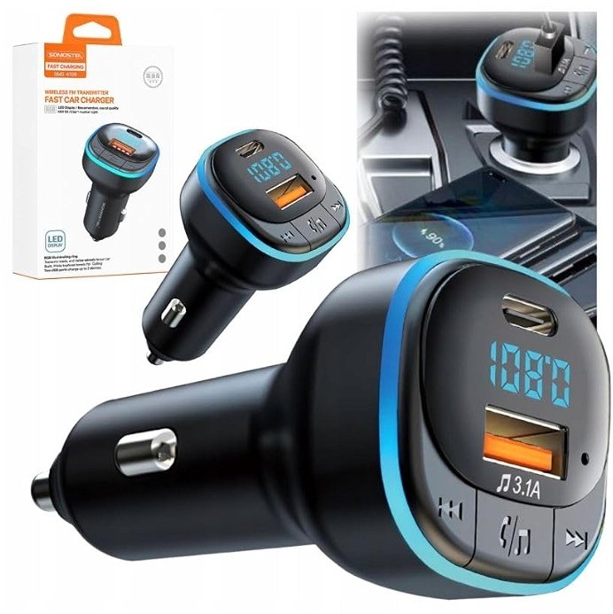 Transmiter FM Somostel transmiter USB /