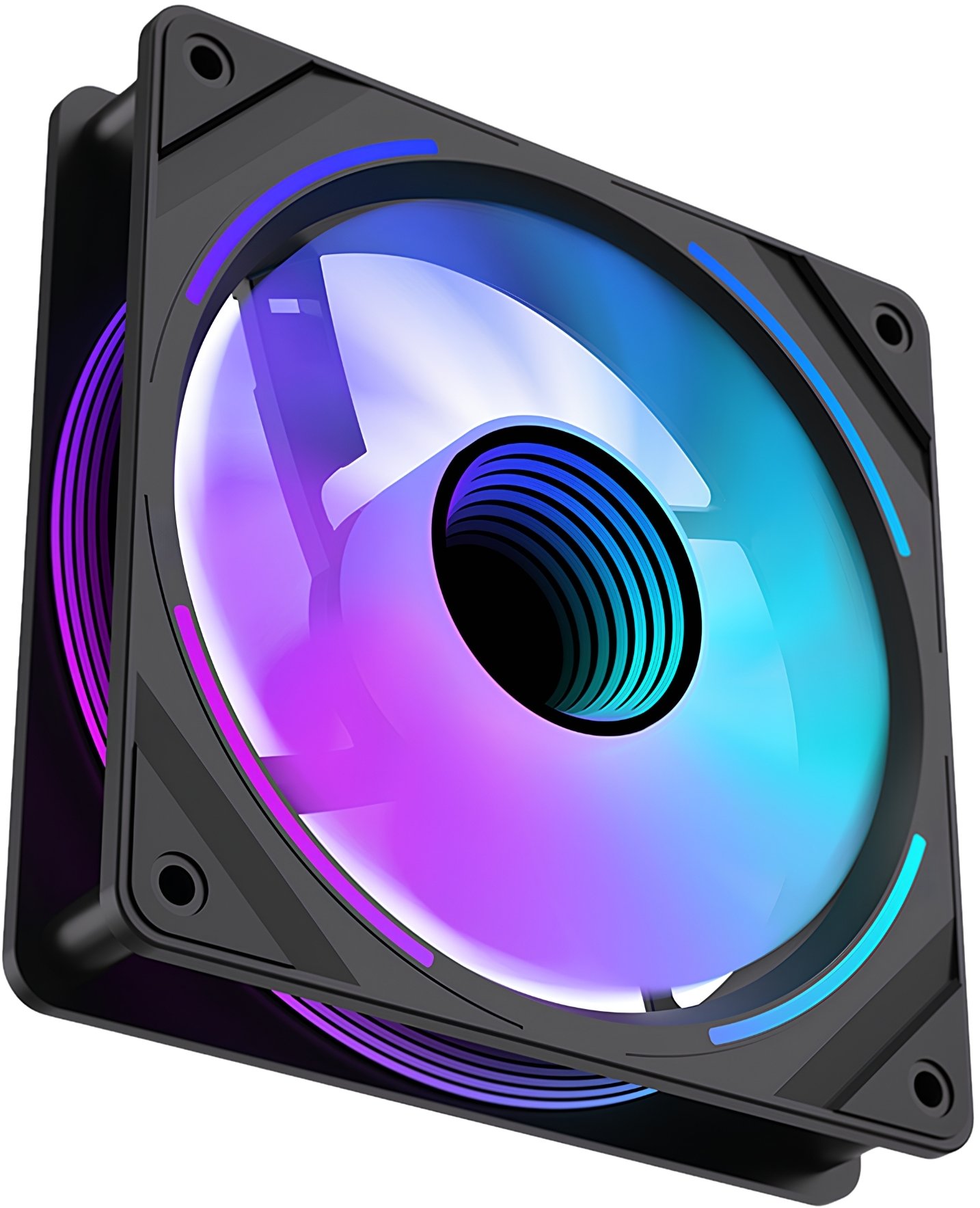 Wentylator 1600 RPM ARGB LOVINGCOOL (S-1200-MIRROR-BLACK)