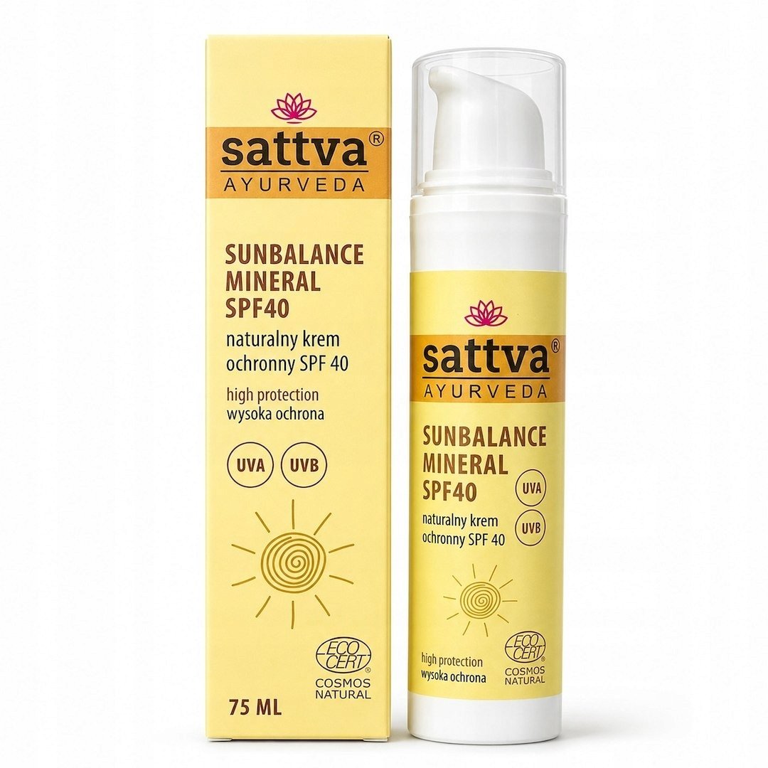 SATTVA_SunBalance Mineral krem ochronny SPF40 75ml