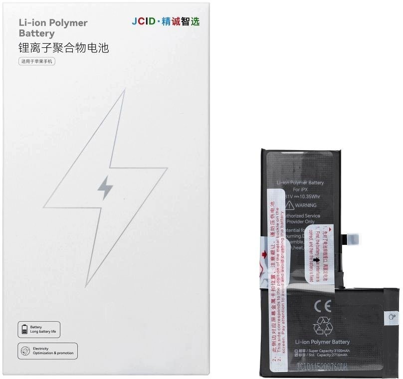 Bateria JCID Bateria do iPhone X