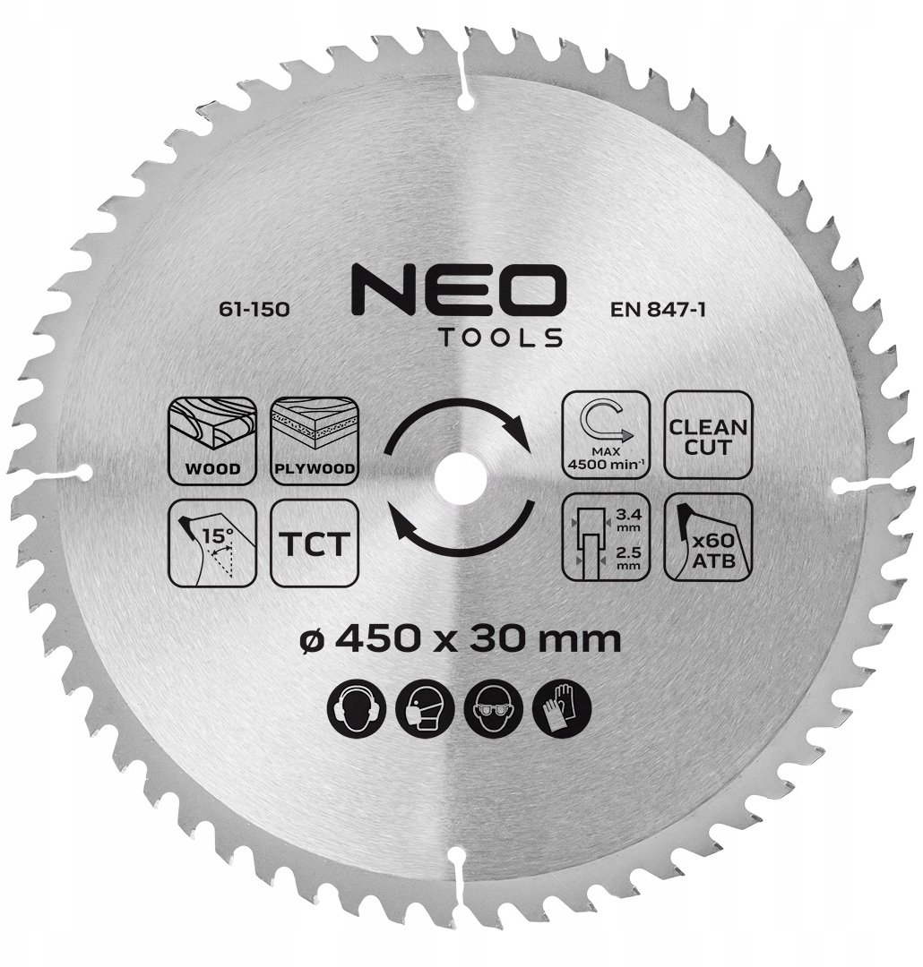 Neo Tools Tarcza do pilarki widiowa