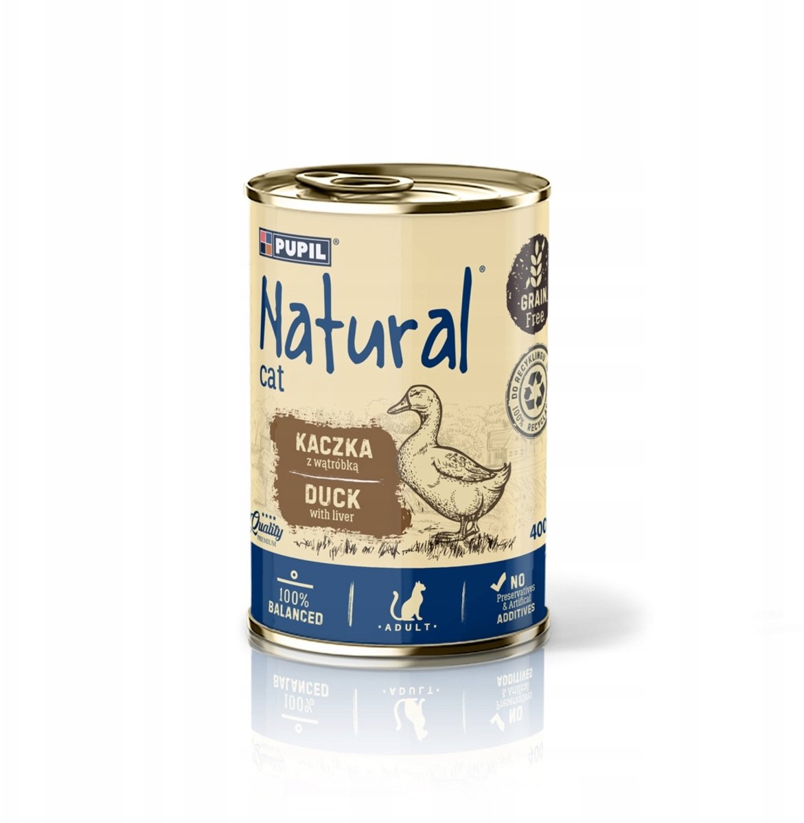 NATURAL Kaczka z watrobka mokra karma