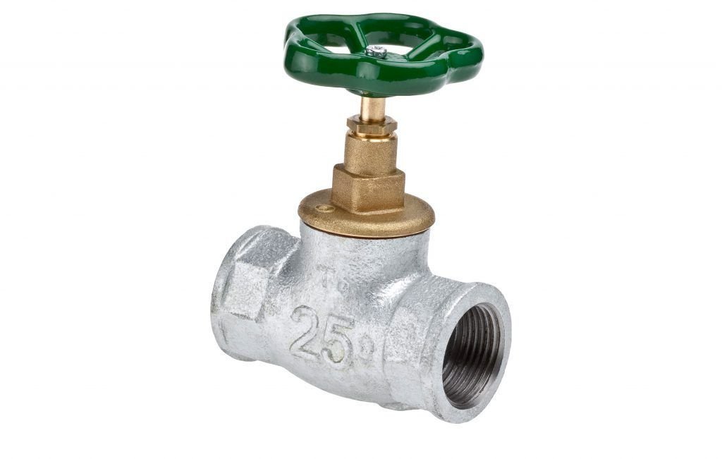 Zawor przelotowy wodny zeliwny VIKING 1`