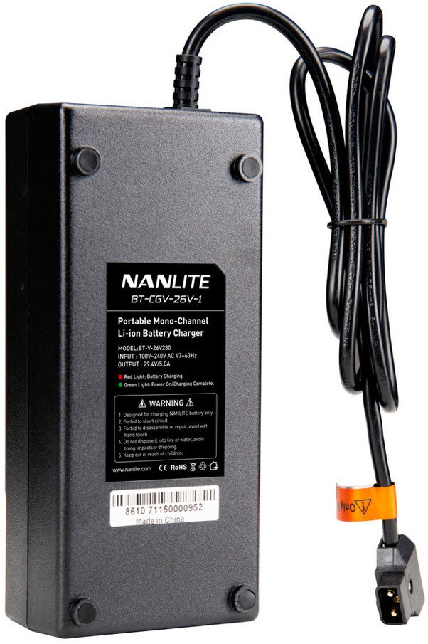 Nanlite Battery Charger for Single 26V